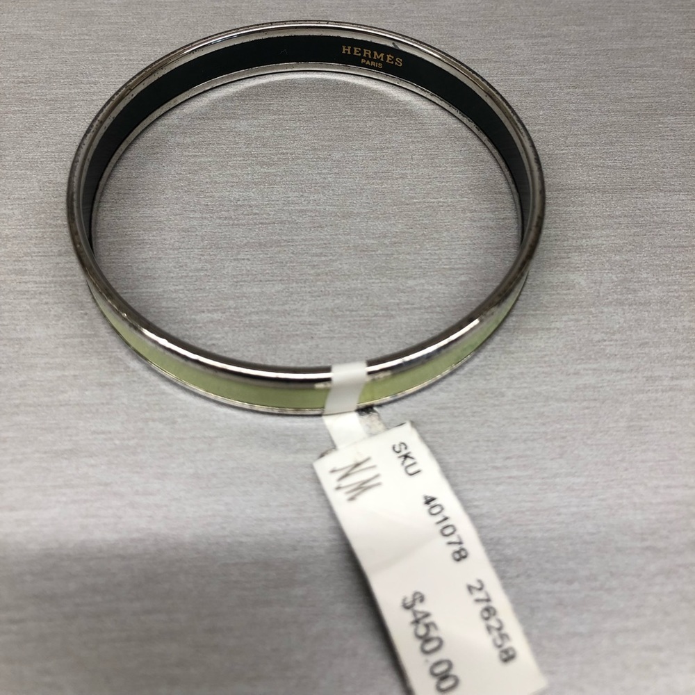 SOLD!! HERMÈS enamel bangle bracelets - Picture 4 of 5